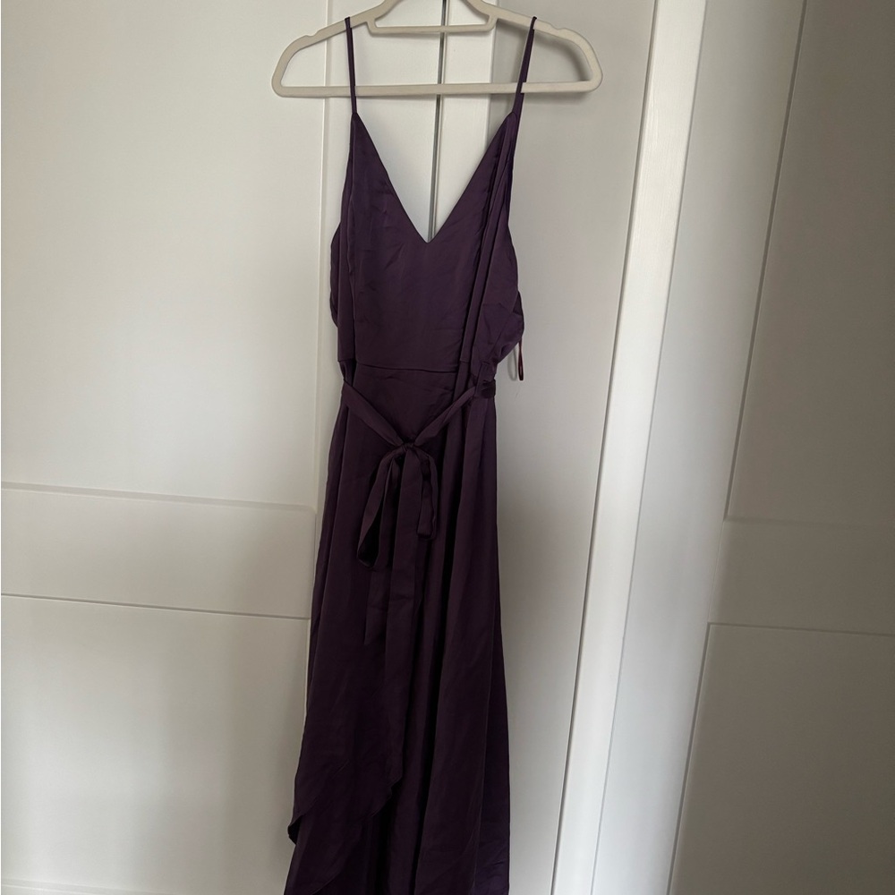 Elegant Purple Women's Dress